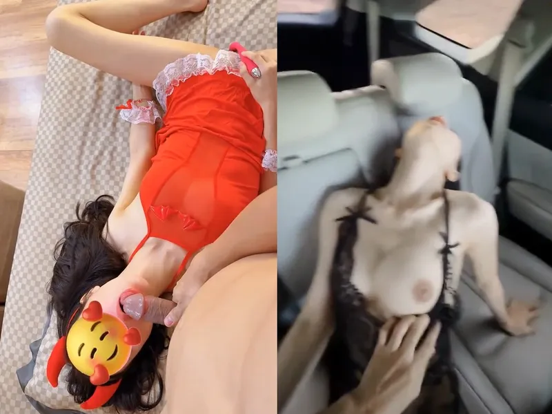 Vợ có bầu anh hứa cho chơi cưỡi ngựa mà em nứng lồn quá đụ từ nhà tới ô tô chưa đã